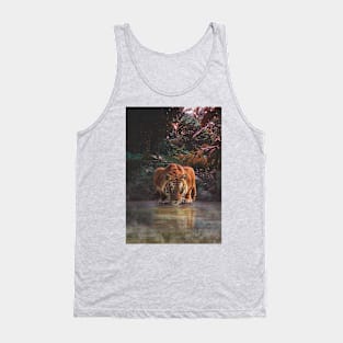 Tiger in the Jungle Tank Top